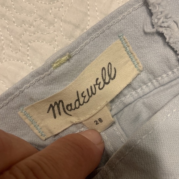 Madewell‎ Carpenter Relaxed straight Leg Pants Jean size 28 bohemian - Picture 7 of 16